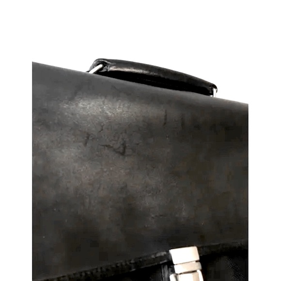 Coach Vintage Leather & Nylon Briefcase 5105 Mens - Picture 12 of 13